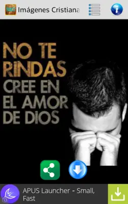 Imágenes Cristianas android App screenshot 1
